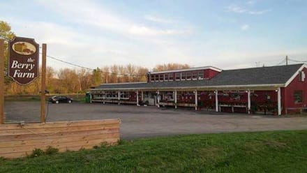 The Chatham Berry Farm an extensive fruit producer with a retail Barn Store selling plants and farm produce and a gift shop