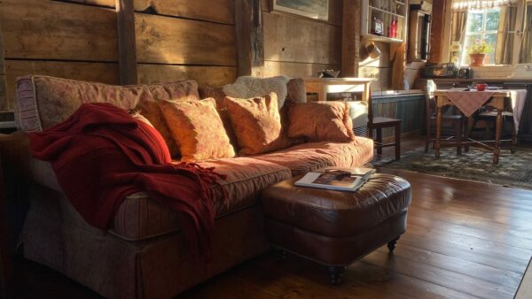 rustic wooden walls