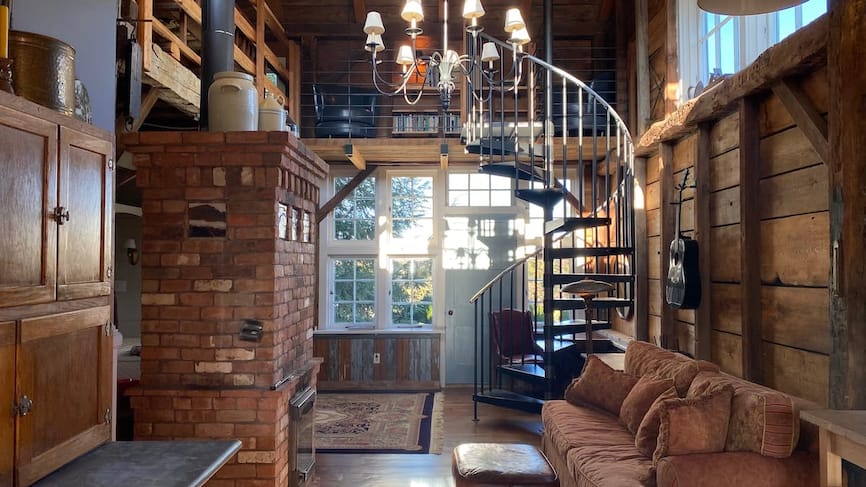 Livingroom at the Carriage House